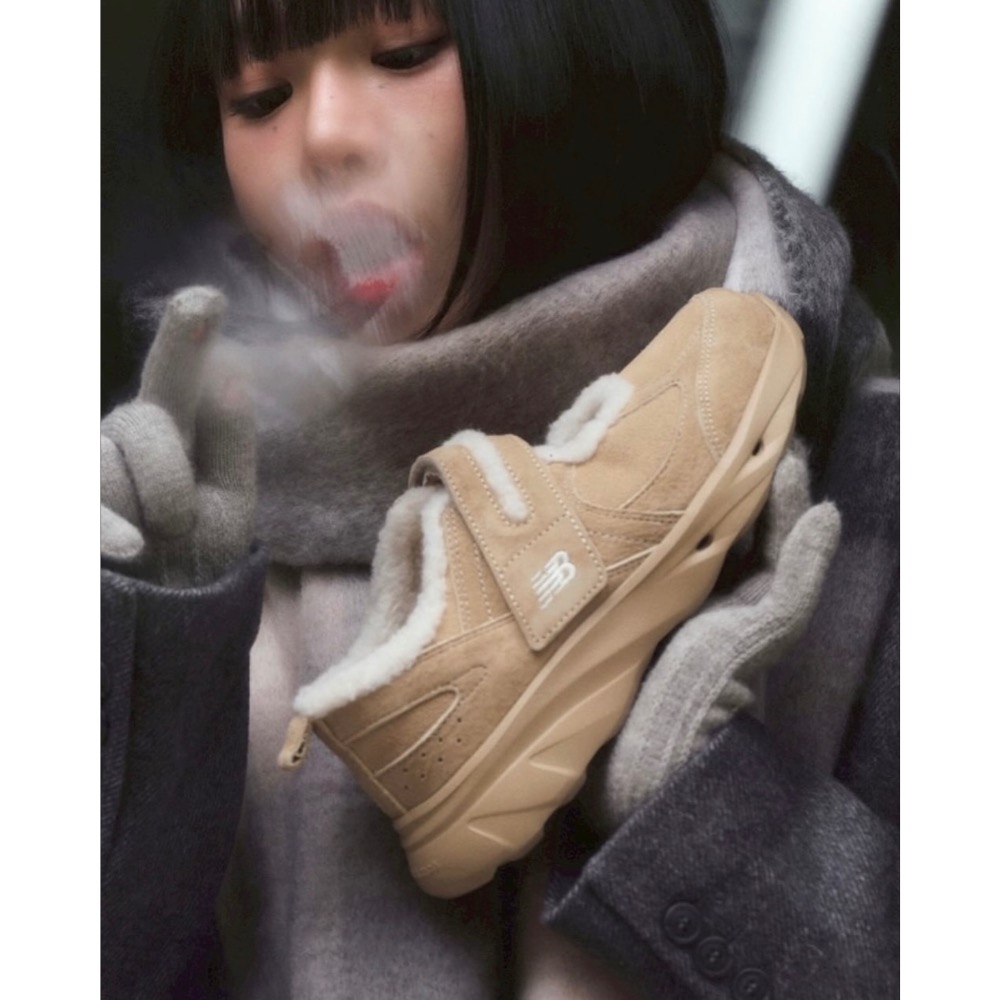 【BKS】金冬天同款 NEW BALANCE Breeze 冬季毛絨 瑪莉珍鞋/復古/韓國代購/SD2205-細節圖9