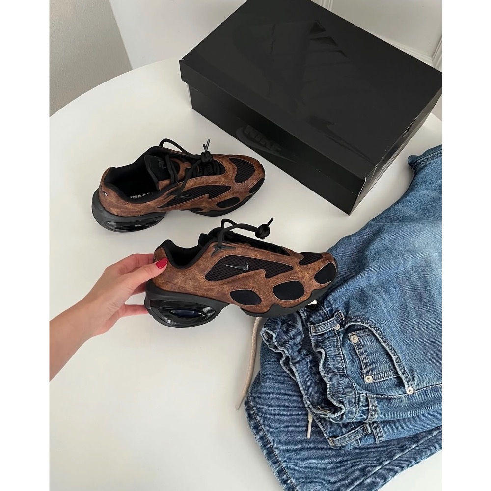 【BKS】NIKE AIR MAX MUSE 棕色 劉知珉同款 氣墊 厚底運動休閒鞋/國外代購/HQ1831-200-細節圖2