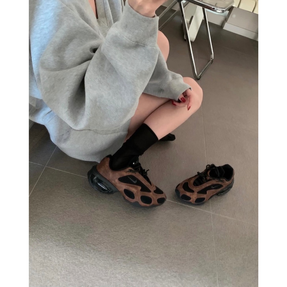 【BKS】NIKE AIR MAX MUSE 棕色 劉知珉同款 氣墊 厚底運動休閒鞋/國外代購/HQ1831-200-細節圖5