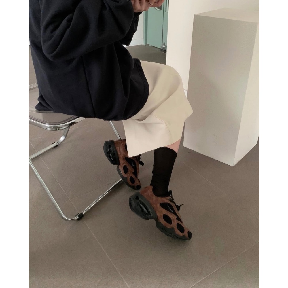 【BKS】NIKE AIR MAX MUSE 棕色 劉知珉同款 氣墊 厚底運動休閒鞋/國外代購/HQ1831-200-細節圖6