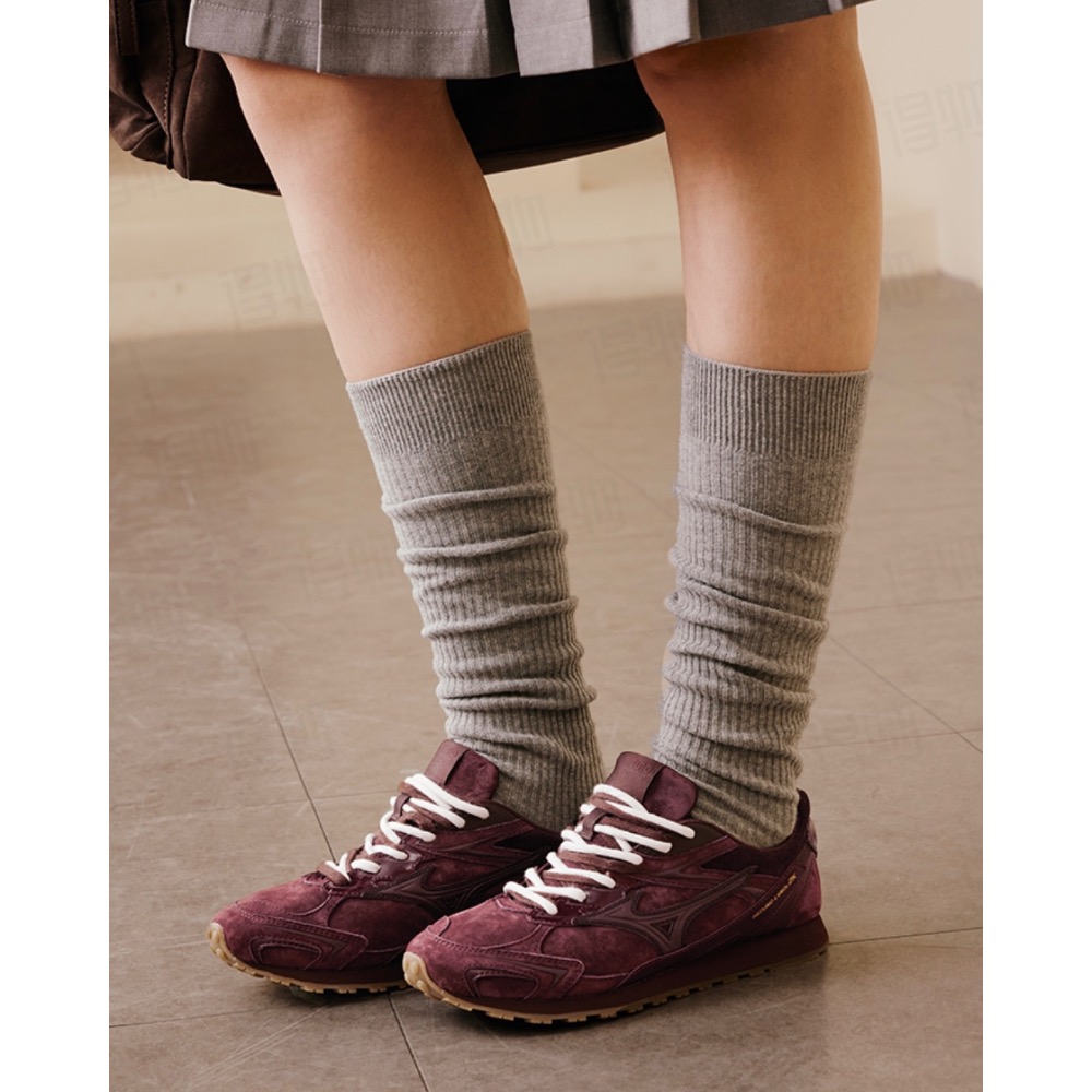 【BKS】MIZUNO LG 60S 2K 酒紅 千禧復古 休閒鞋/國外代購-細節圖6