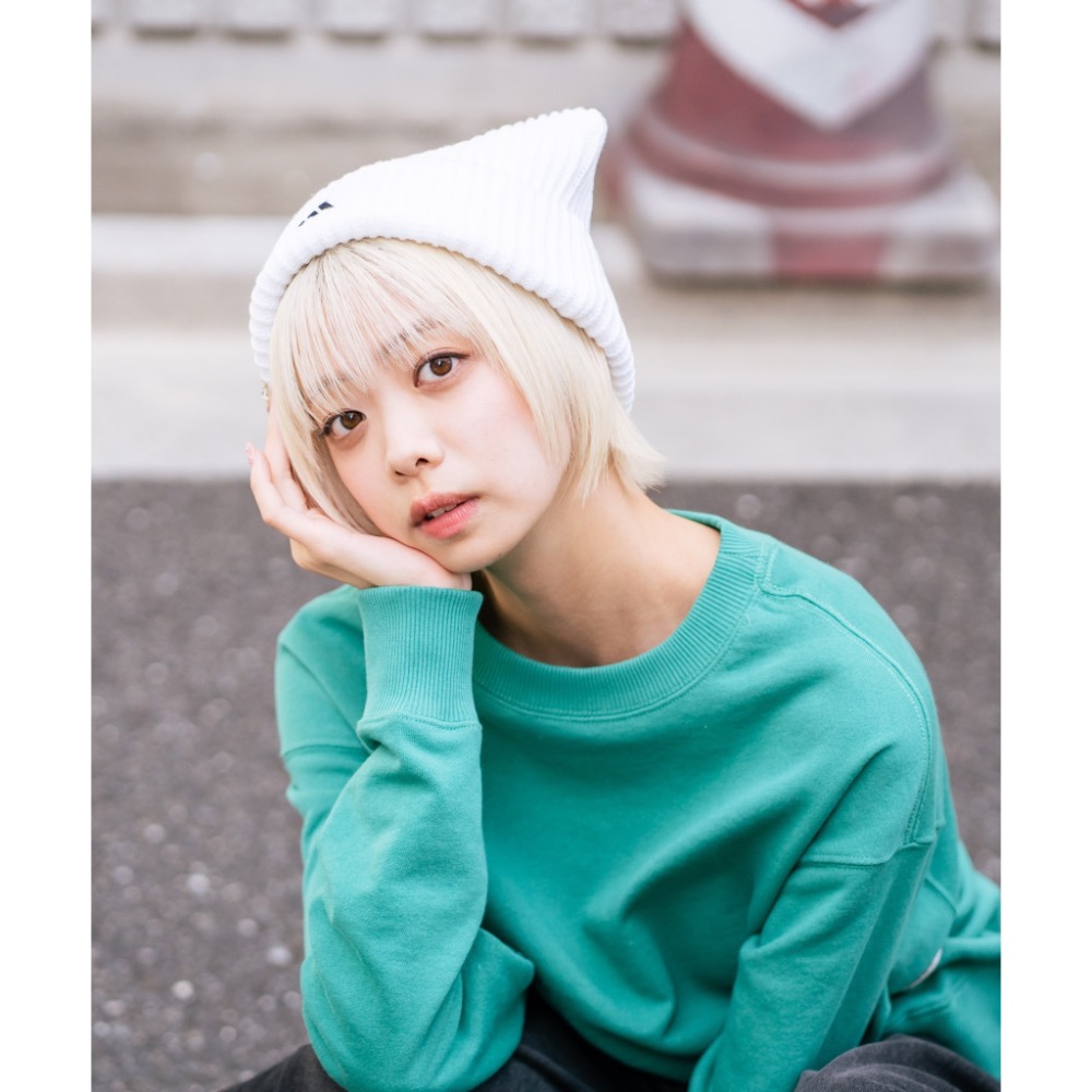 【BKS】日本限定🇯🇵ADIDAS CAT WATCH Re-POLY 貓耳針織毛帽/冬季/日本代購/台灣製-細節圖2