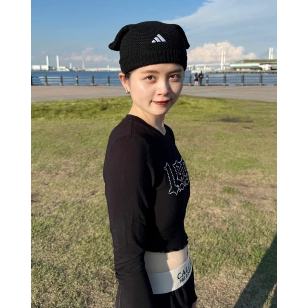 【BKS】日本限定🇯🇵ADIDAS CAT WATCH Re-POLY 貓耳針織毛帽/冬季/日本代購/台灣製-細節圖6