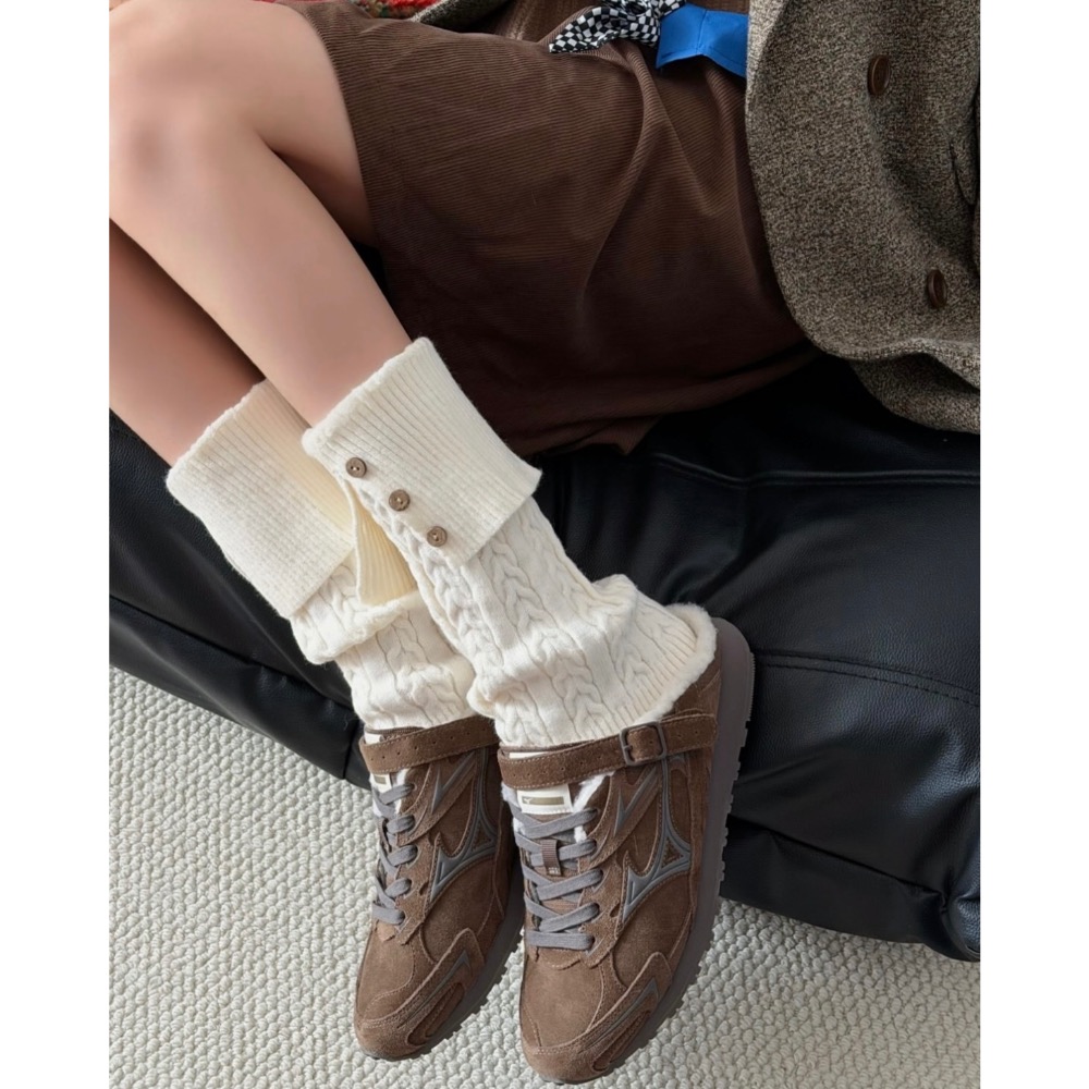 【BKS】MIZUNO LG 60S SLIPPER 毛絨穆勒鞋 期間限定禮版/國外代購-細節圖3