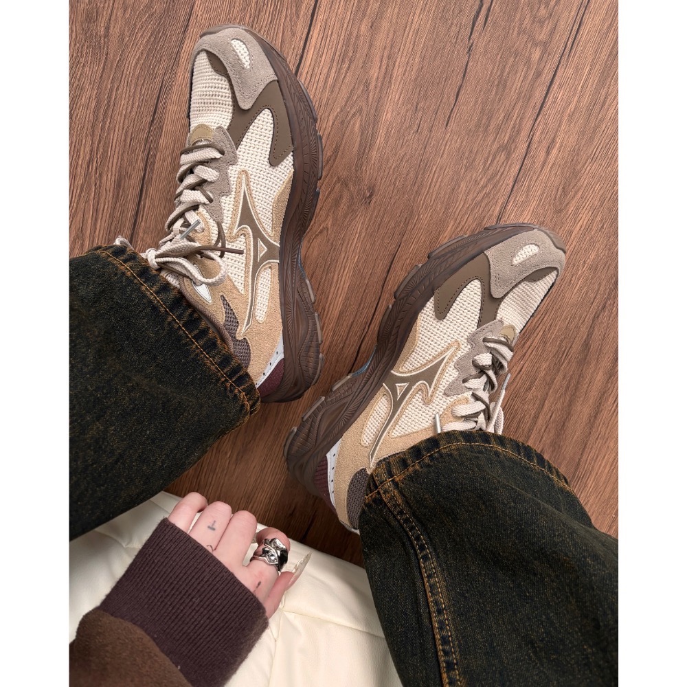 【BKS】MIZUNO RACER S CNY 年輪棕/120週年&馬年限定款/復古/棕色/運動休閒鞋/國外代購-細節圖4