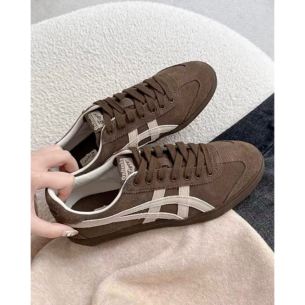 【BKS】Onitsuka Tiger鬼塚虎 Tokuten 巧克力奶茶/咖啡色/棕色/德訓鞋/國外代購/1183C53-細節圖3