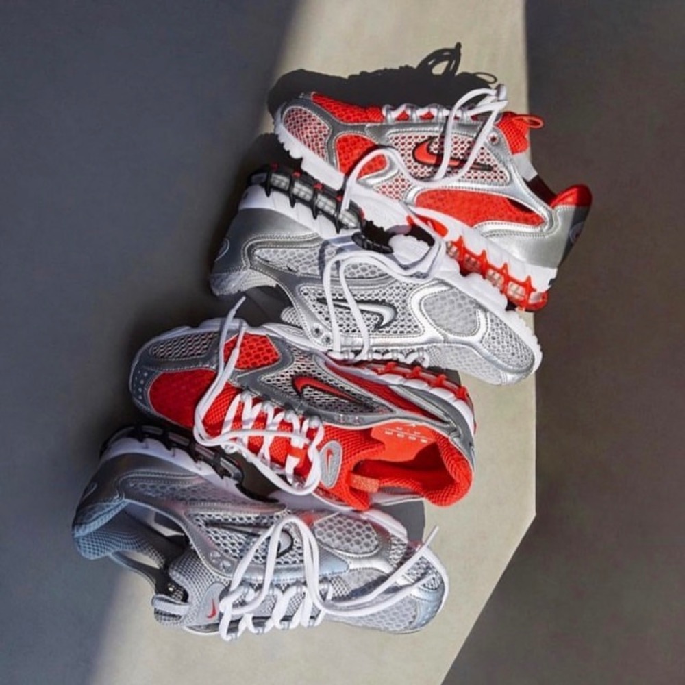 【BKS】Nike Air Zoom Spiridon Cage 2 科技銀/氣墊休閒運動鞋/國外代購/CJ1288-細節圖2