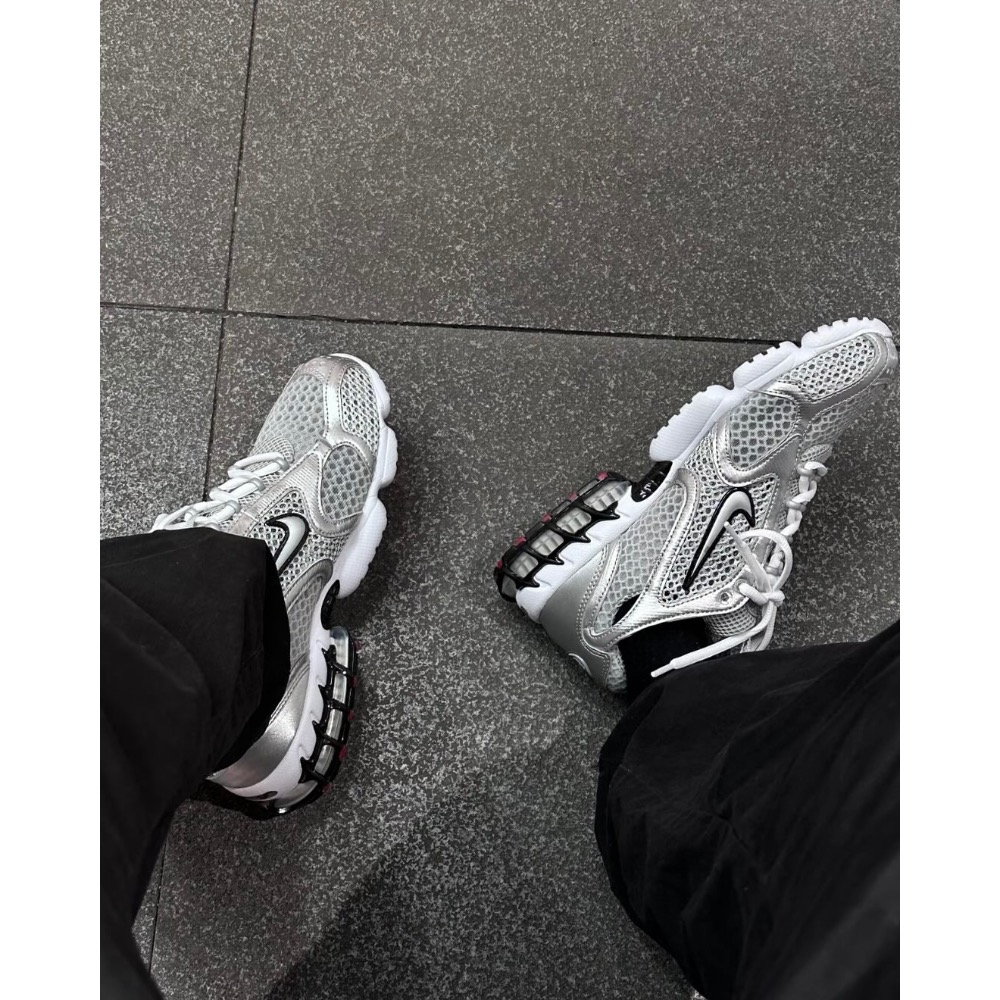 【BKS】Nike Air Zoom Spiridon Cage 2 科技銀/氣墊休閒運動鞋/國外代購/CJ1288-細節圖3
