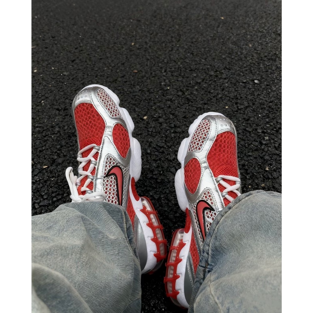 【BKS】Nike Air Zoom Spiridon Cage 2 科技銀/氣墊休閒運動鞋/國外代購/CJ1288-細節圖7
