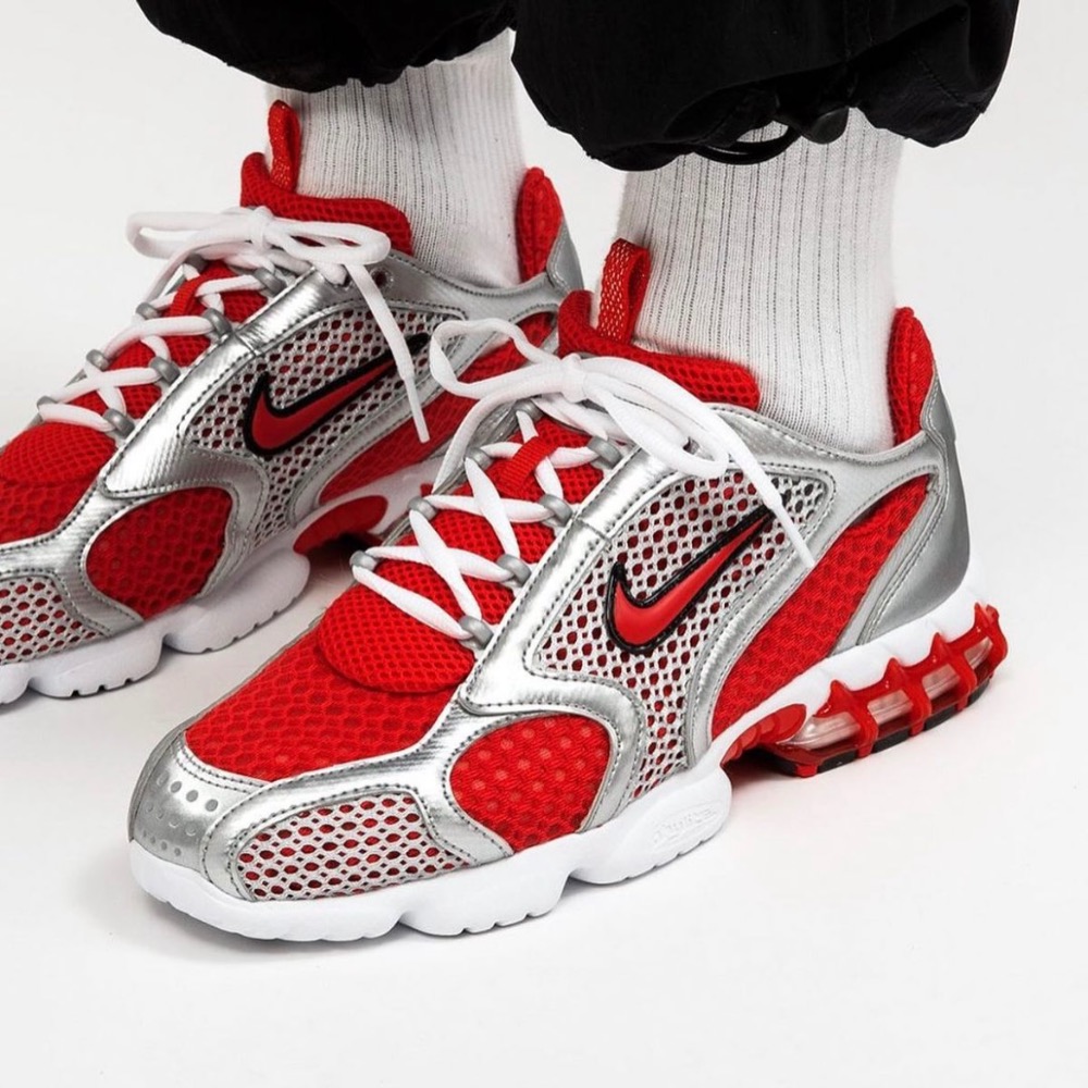 【BKS】Nike Air Zoom Spiridon Cage 2 科技銀/氣墊休閒運動鞋/國外代購/CJ1288-細節圖9
