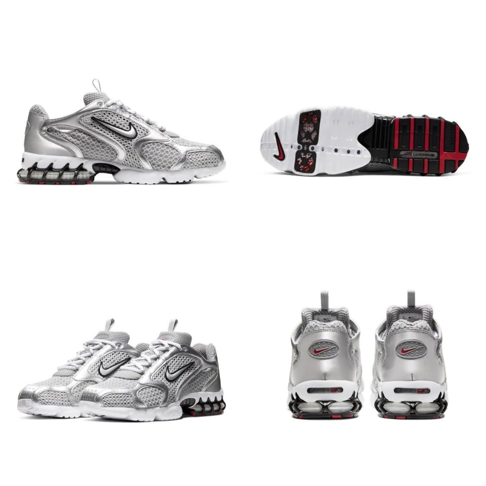 【BKS】Nike Air Zoom Spiridon Cage 2 科技銀/氣墊休閒運動鞋/國外代購/CJ1288-規格圖9