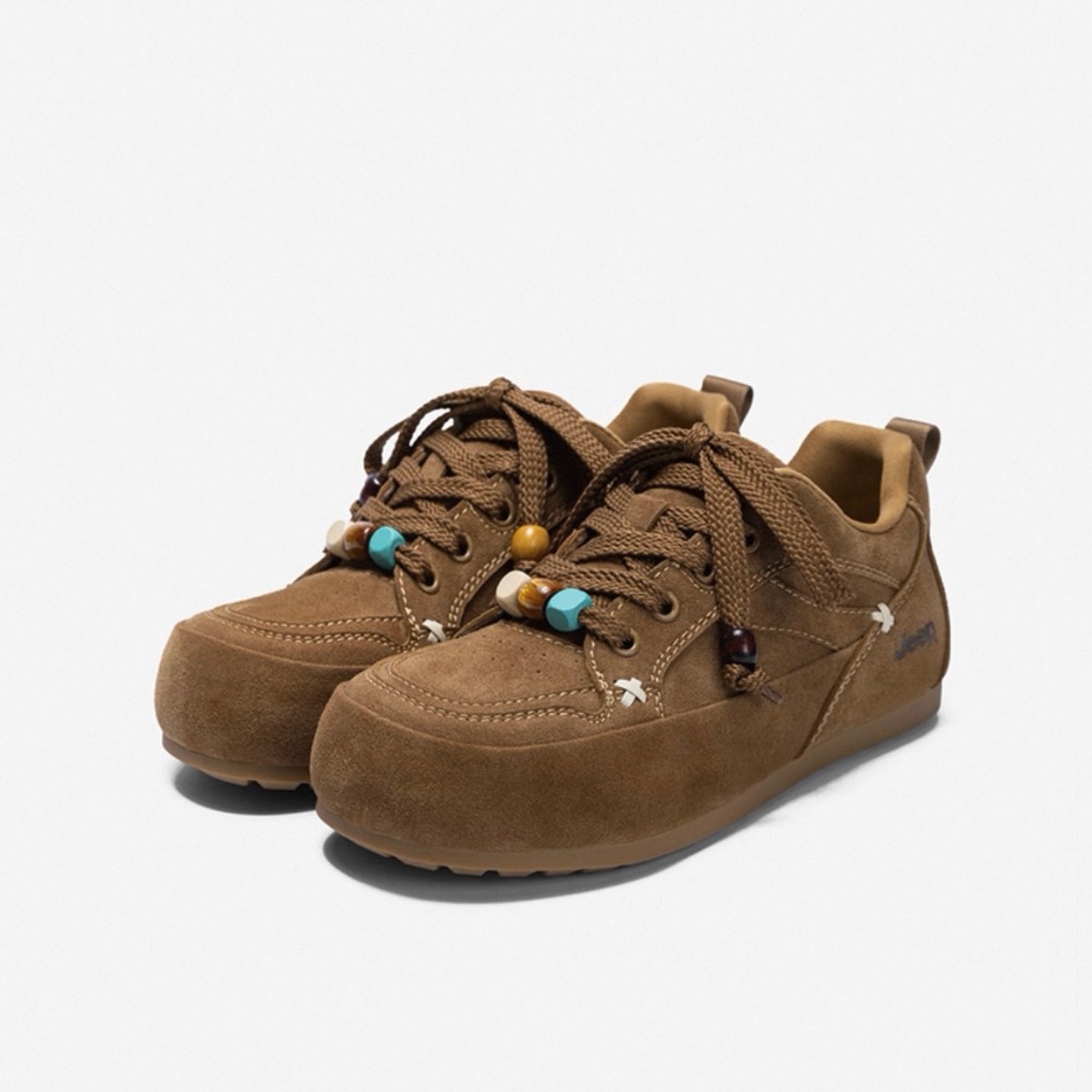 【BKS】JEEP 吉普 復古 圓頭袋鼠鞋/絨面革/女鞋/國外代購-規格圖5