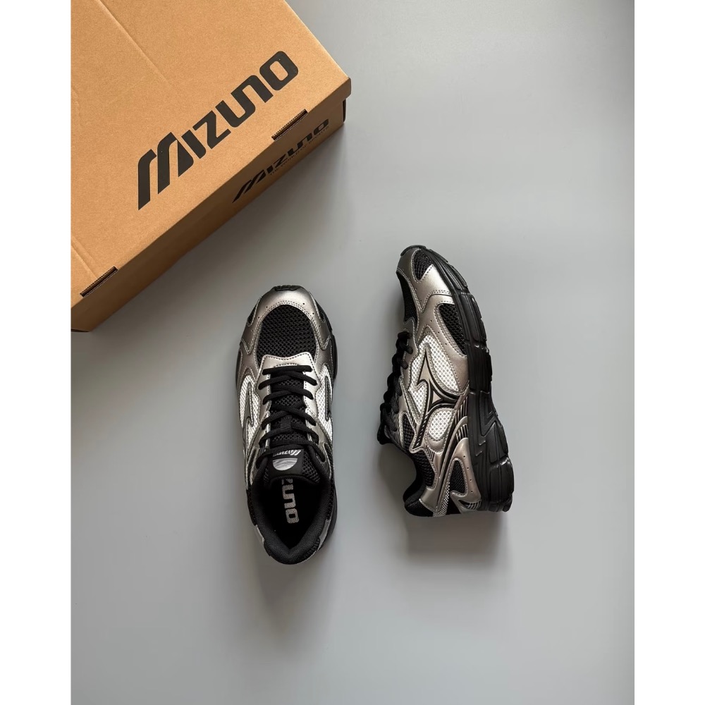 【BKS】MIZUNO SPEED 2K “黑馬”/銀黑/復古運動休閒鞋/國外代購-細節圖5