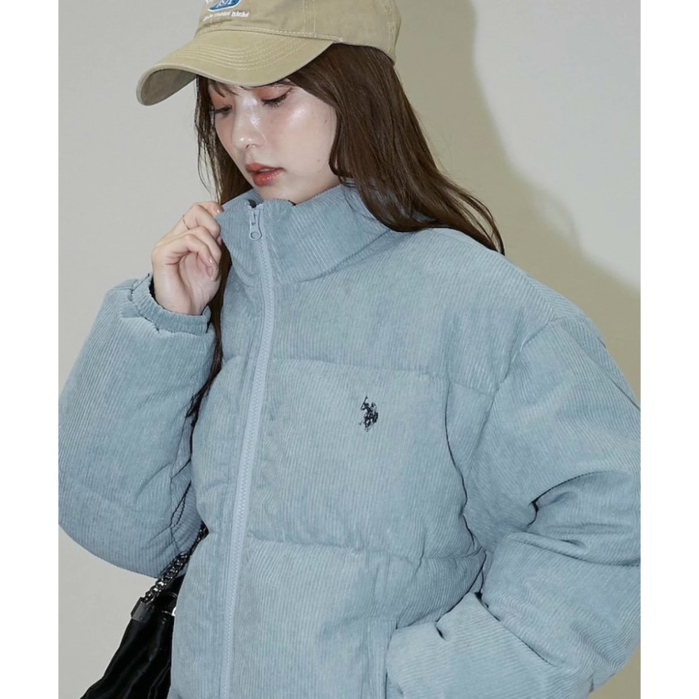 【BKS】日本🇯🇵U.S. POLO ASSN. X PUBLUX 復古燈芯絨 刺繡 厚外套 夾克/日本代購-細節圖3