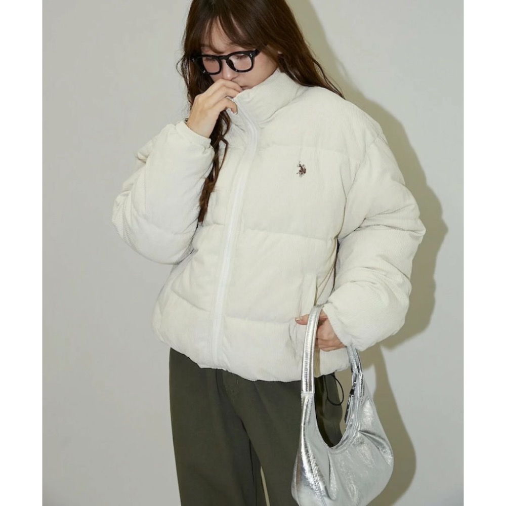 【BKS】日本🇯🇵U.S. POLO ASSN. X PUBLUX 復古燈芯絨 刺繡 厚外套 夾克/日本代購-細節圖5