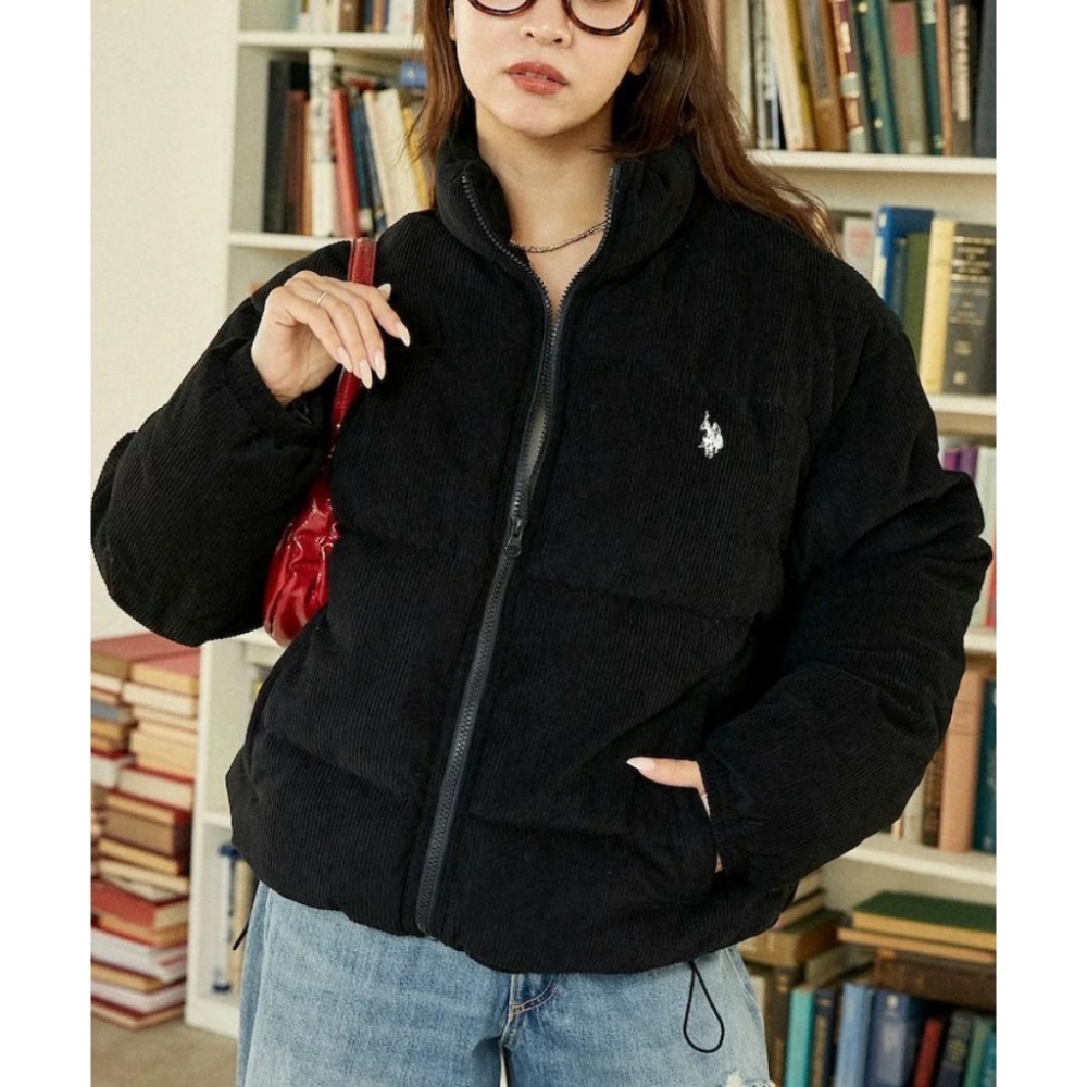 【BKS】日本🇯🇵U.S. POLO ASSN. X PUBLUX 復古燈芯絨 刺繡 厚外套 夾克/日本代購-細節圖7