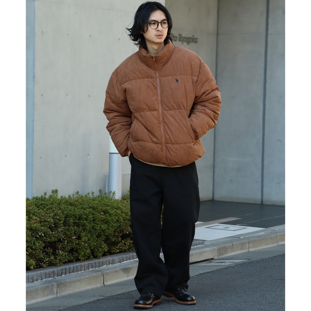 日本🇯🇵U.S. POLO ASSN. 復古燈芯絨 刺繡 厚外套 夾克/日本代購-細節圖7