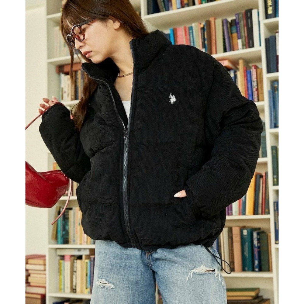 【BKS】日本🇯🇵U.S. POLO ASSN. X PUBLUX 復古燈芯絨 刺繡 厚外套 夾克/日本代購-規格圖9