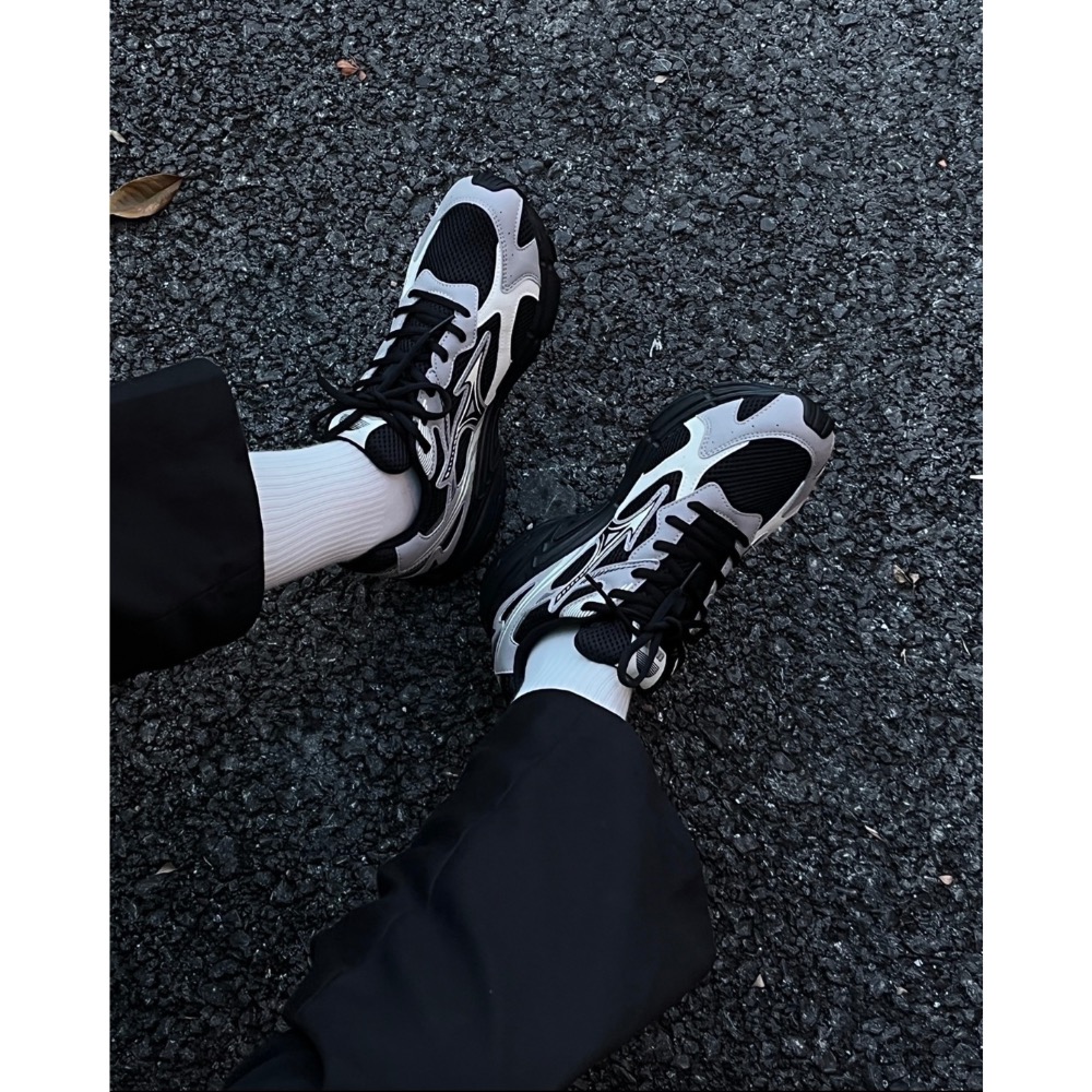 【BKS】MIZUNO SPEED 2K 黑灰/復古運動休閒鞋/國外代購-細節圖3