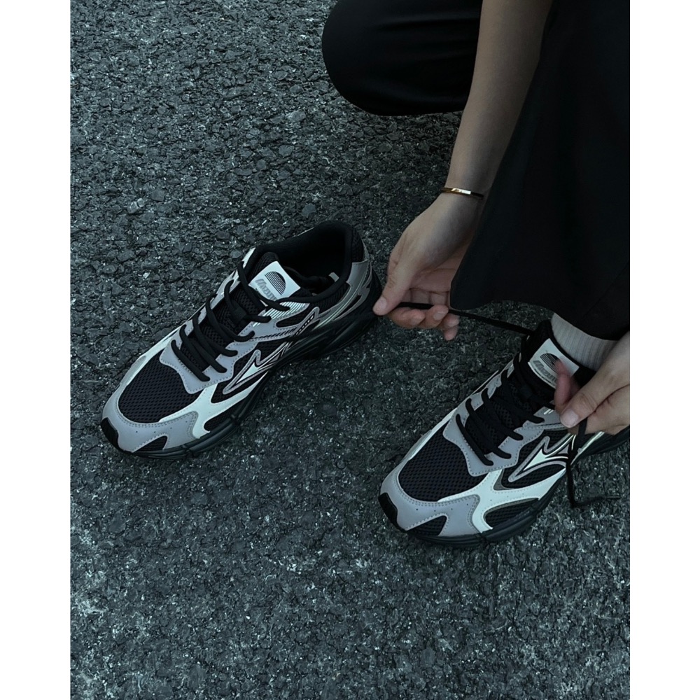【BKS】MIZUNO SPEED 2K 黑灰/復古運動休閒鞋/國外代購-細節圖4