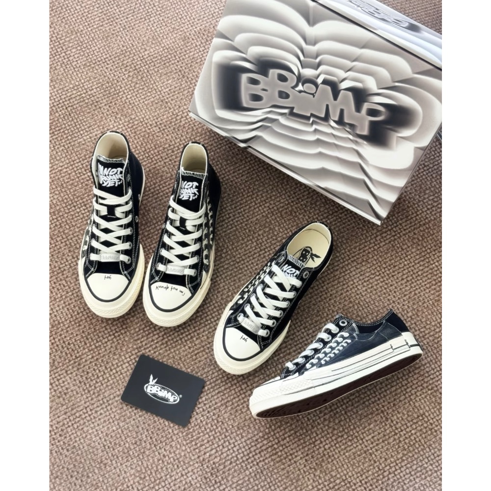 【BKS】BBIMP 美式復古 幻影硫化 防潑水 帆布鞋/多層次/解構風/國外代購-細節圖5