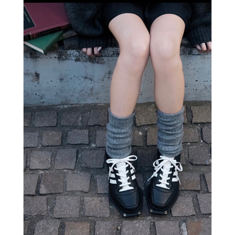 【BKS】ADIDAS FORUM SQ W 方頭時尚 運動休閒皮鞋/國外代購/JP9073/JR9744-細節圖4