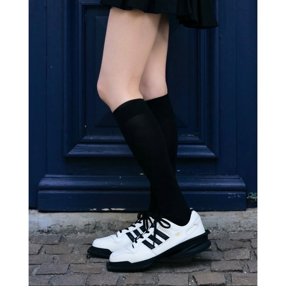 【BKS】ADIDAS FORUM SQ W 方頭時尚 運動休閒皮鞋/國外代購/JP9073/JR9744-細節圖6