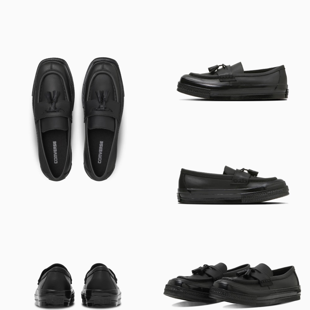 【BKS】CONVERSE SQUARETOE LOAFER 方頭 流蘇樂福鞋 皮革/日本限定/日本代購-規格圖9