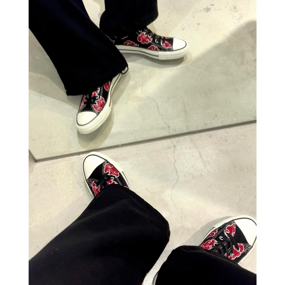 【BKS】CONVERSE 🇯🇵NARUTO SHIPPUDEN 火影忍者聯名款/疾風傳/日本限定/帆布鞋/日本代購-細節圖4