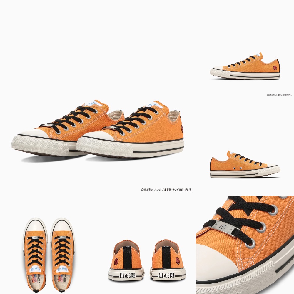 【BKS】CONVERSE 🇯🇵NARUTO SHIPPUDEN 火影忍者聯名款/疾風傳/日本限定/帆布鞋/日本代購-規格圖10