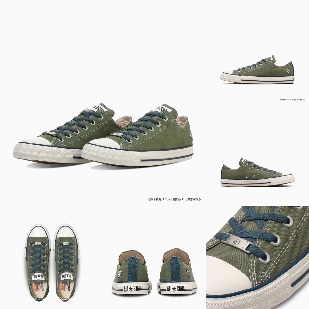 【BKS】CONVERSE 🇯🇵NARUTO SHIPPUDEN 火影忍者聯名款/疾風傳/日本限定/帆布鞋/日本代購-規格圖10