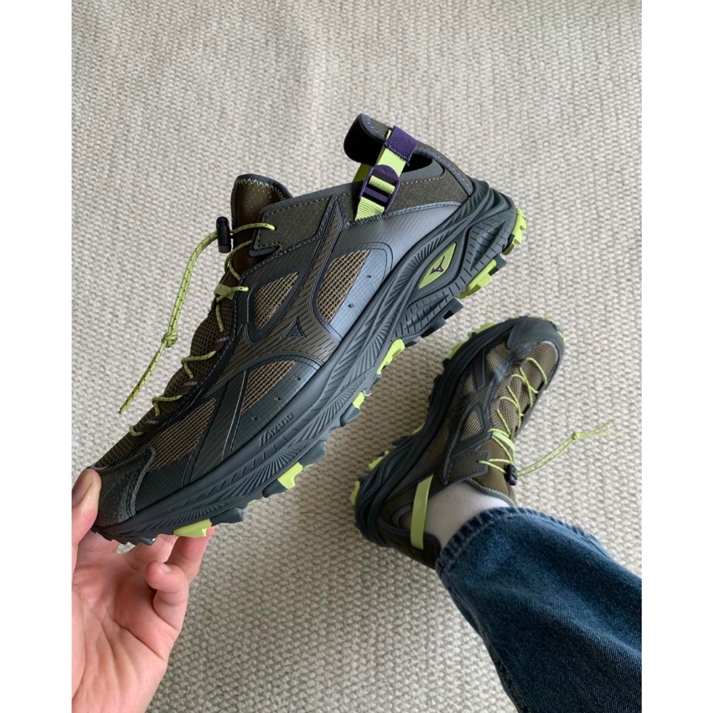 【BKS】MIZUNO RACER TRAIL SE 復古山系 運動 機能涼鞋 布鞋 /國外代購-細節圖9