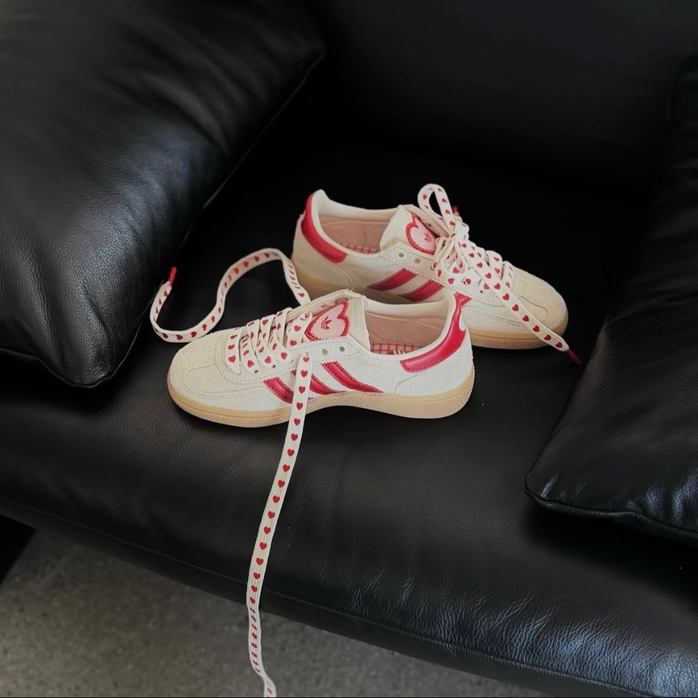 【BKS】ADIDAS SPEZIAL 米白 紅色愛人 情人節款 麂皮 德訓鞋/國外代購/KH9044-細節圖9