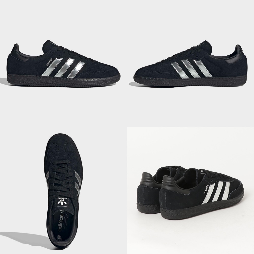 【BKS】ADIDAS SAMBA OG 日本限定 黑銀/麂皮/德訓鞋/日本代購/KH6735-規格圖9