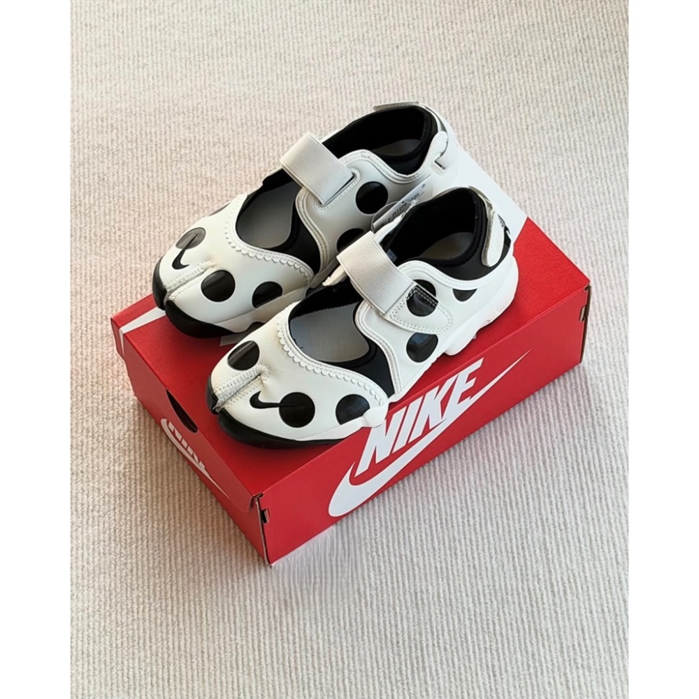 【BKS】NIKE AIR RIFT 波點忍者鞋/圓點/皮革/分趾鞋/國外代購/IR1226-細節圖10