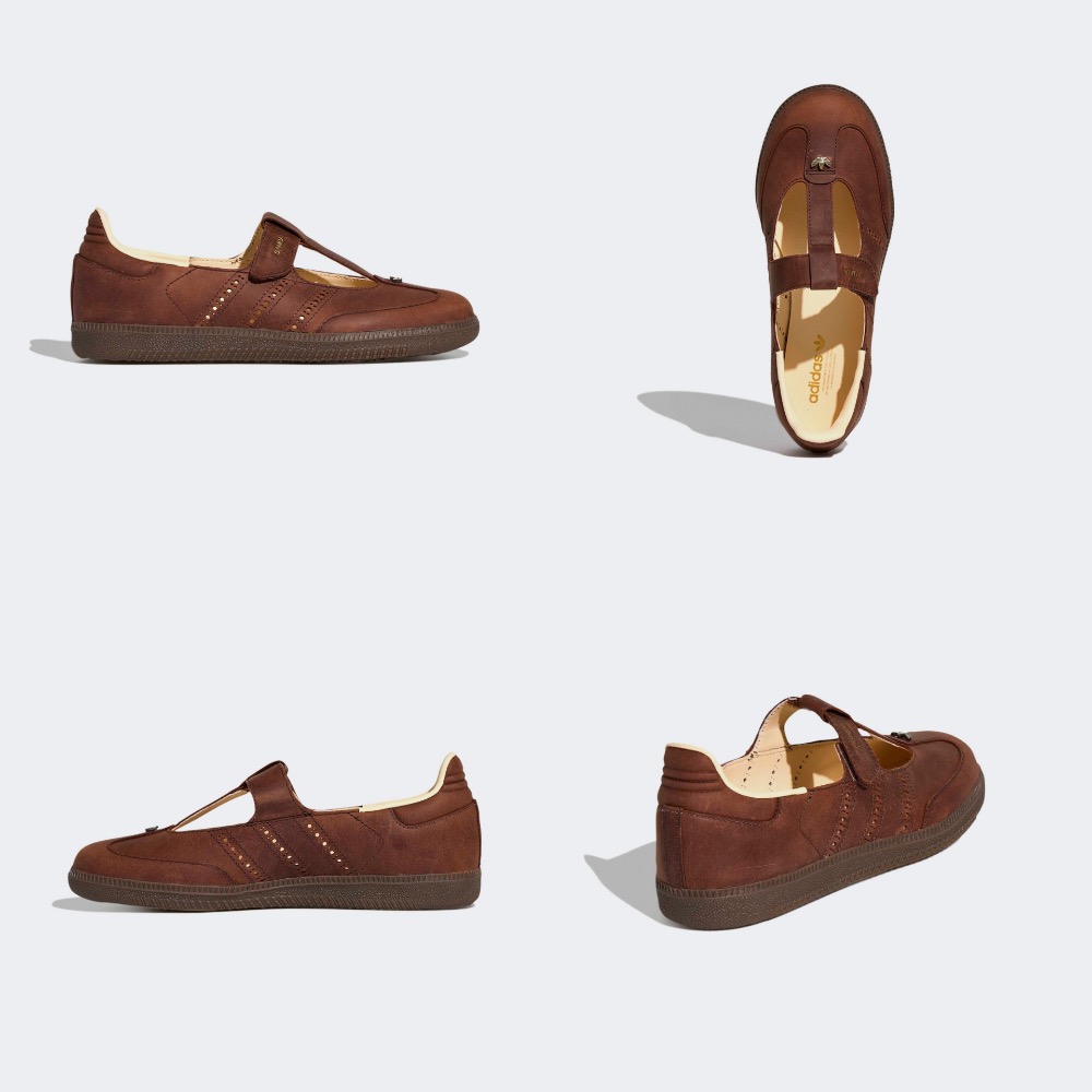 【BKS】ADIDAS SAMBA JANE 復古T字 瑪莉珍鞋/皮革/國外代購-規格圖9