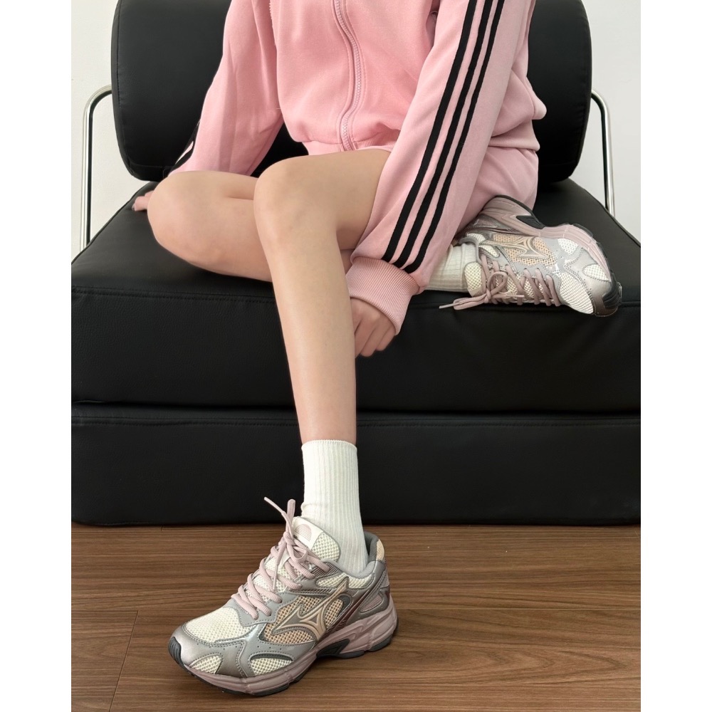 【BKS】MIZUNO SPEED 2K 冰野莓/銀灰粉/復古運動休閒鞋/國外代購-細節圖6