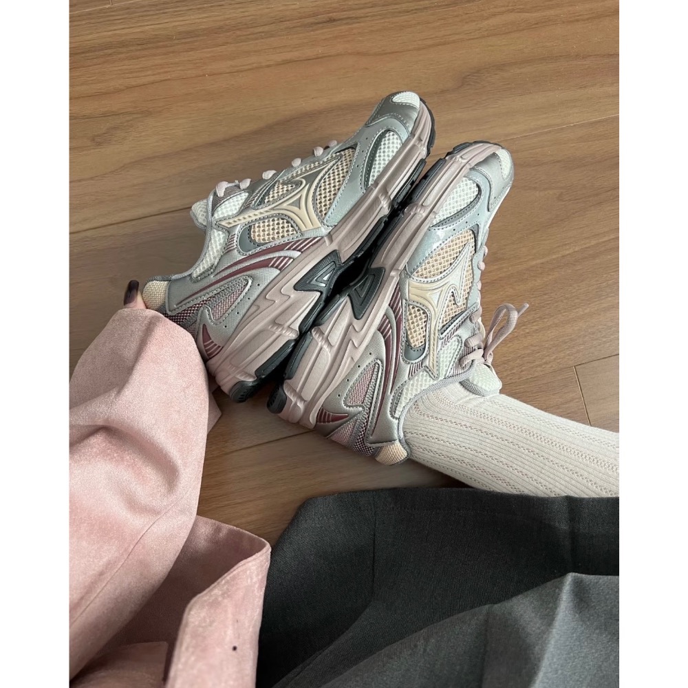 【BKS】MIZUNO SPEED 2K 冰野莓/銀灰粉/復古運動休閒鞋/國外代購-細節圖7