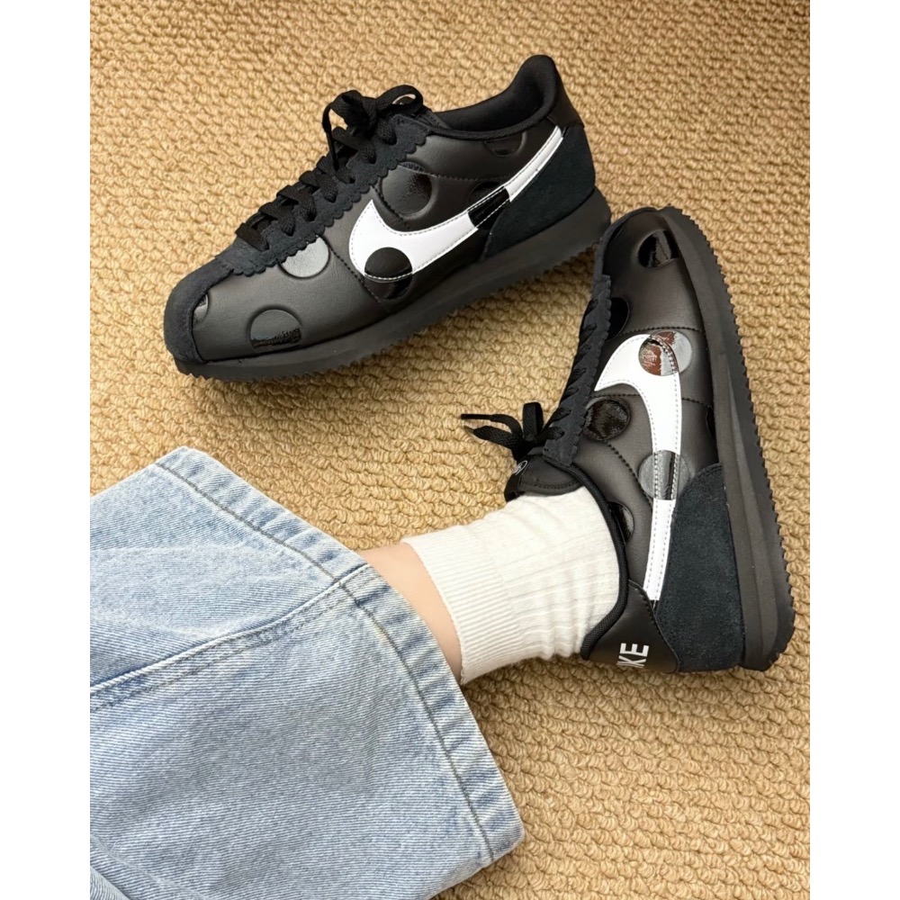 【BKS】NIKE CORTEZ Polka Dot 阿甘鞋/波點/草間彌生/復古休閒鞋/IR1332/國外代購-細節圖5