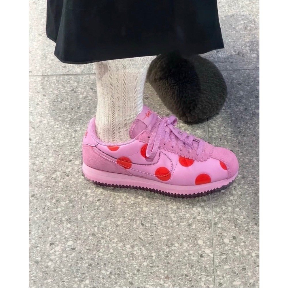 【BKS】NIKE CORTEZ Polka Dot 阿甘鞋/波點/草間彌生/復古休閒鞋/IR1332/國外代購-細節圖9