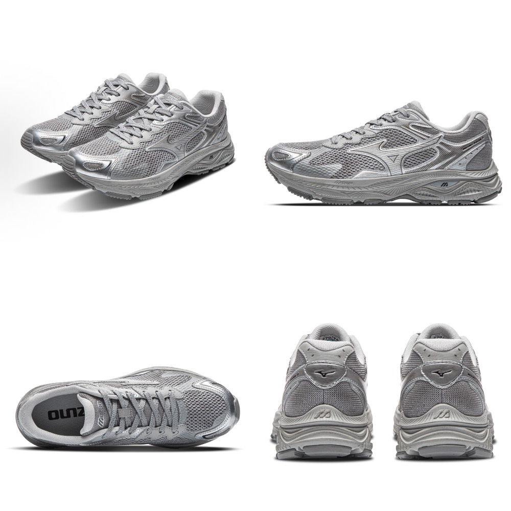 【BKS】MIZUNO RACER S 銀色系列/銀灰/復古跑鞋/運動鞋/休閒鞋/國外代購-規格圖10