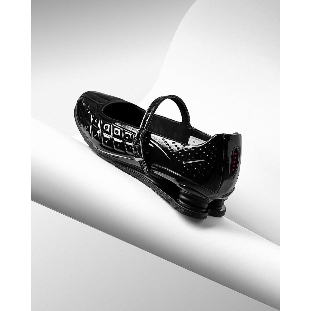 【BKS】NIKE W SHOX Z CALISTRA 黑色 瑪莉珍鞋/芭蕾風/舒適緩震/國外代購/IR5510001-細節圖8