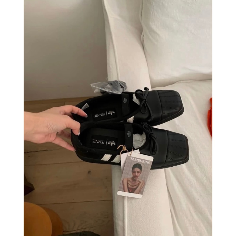【BKS】JENNIE x adidas Superstar Square Ballet 方頭 芭蕾/國外代購-細節圖3