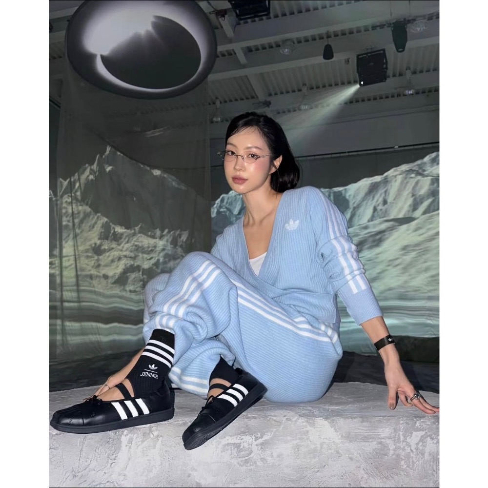 【BKS】JENNIE x adidas Superstar Square Ballet 方頭 芭蕾/國外代購-細節圖8