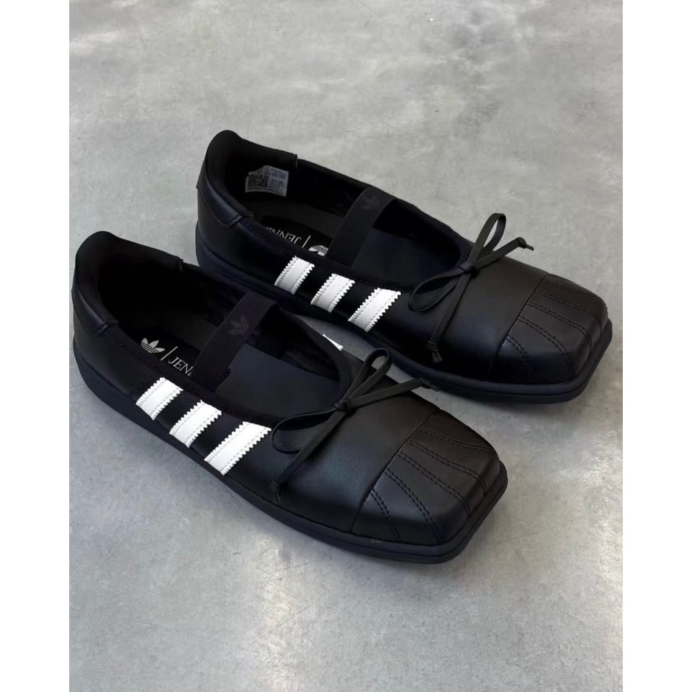 【BKS】JENNIE x adidas Superstar Square Ballet 方頭 芭蕾/國外代購-細節圖9