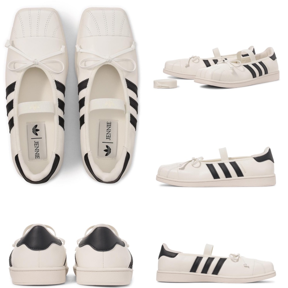 【BKS】JENNIE x adidas Superstar Square Ballet 方頭 芭蕾/國外代購-規格圖11