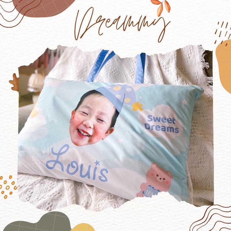 Dreammy朵莉米🧸［中文/英文姓名］客製寶寶睡袋收納袋 幼稚園睡袋｜客製化 可機洗｜客製禮物-細節圖3