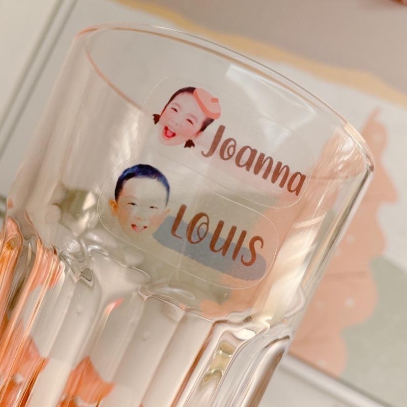 Dreammy朵莉米🧸［中文/英文姓名］透明防水客製貼紙 客製照片姓名貼紙｜寶寶貼紙 ｜幼稚園姓名貼80張入-細節圖3
