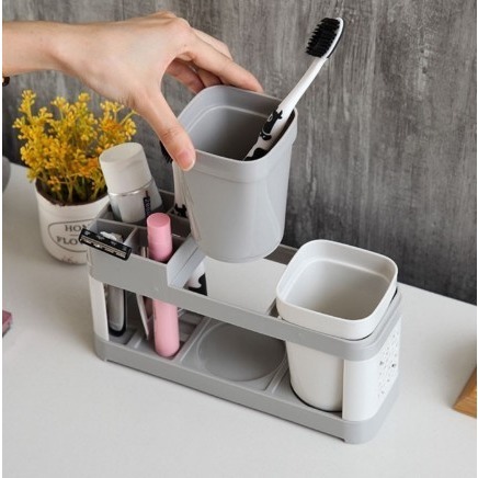 洗漱口杯套裝 牙刷杯架 牙刷架-細節圖2