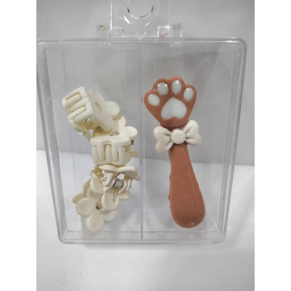 P0003【限量】小朋友髮束 髮圈髮夾組合 寶寶髮夾-細節圖4